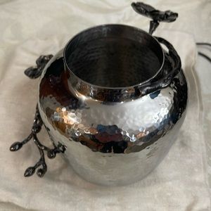 Michael Aram small black orchid vase